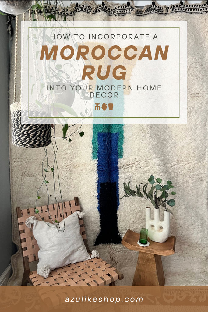 How to Incorporate a Moroccan Rug into Your Modern Home Decor