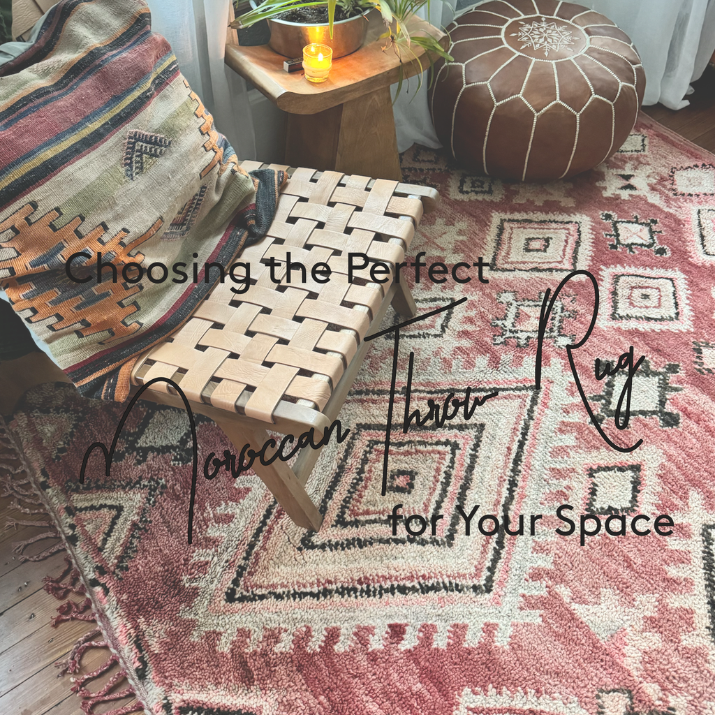 Choosing the Perfect Moroccan Throw Rug for Your Space