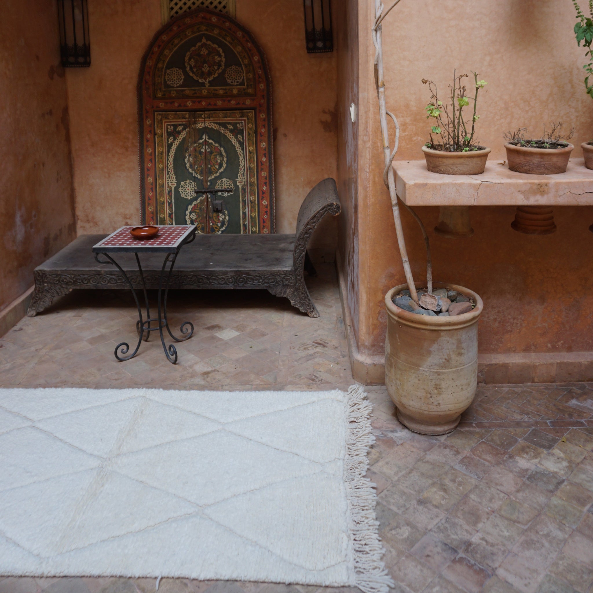 Faiza | 3 x 5 Beni Ourain Rug