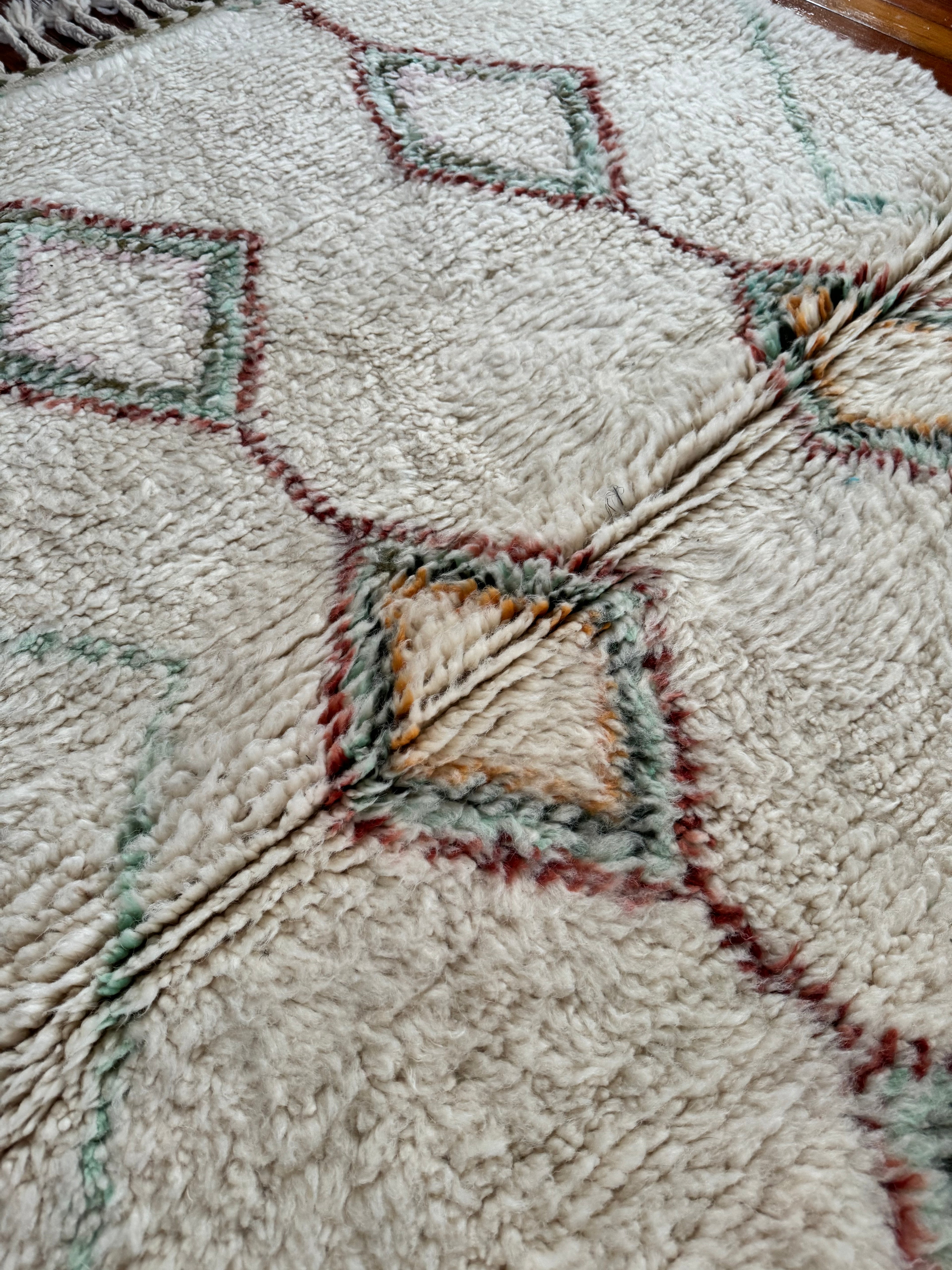 Buchra | 3 x 5 Beni Ourain Rug