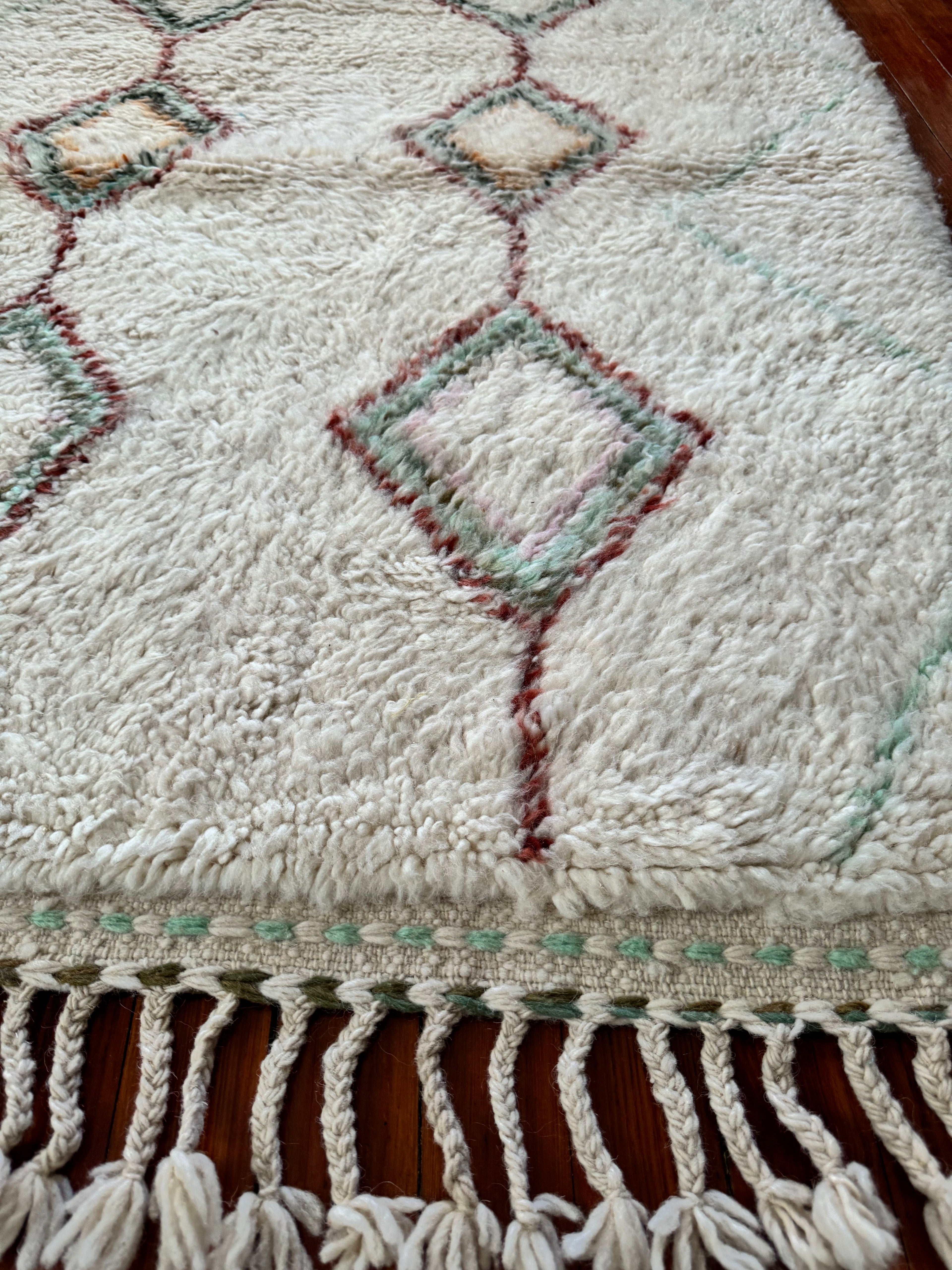 Buchra | 3 x 5 Beni Ourain Rug