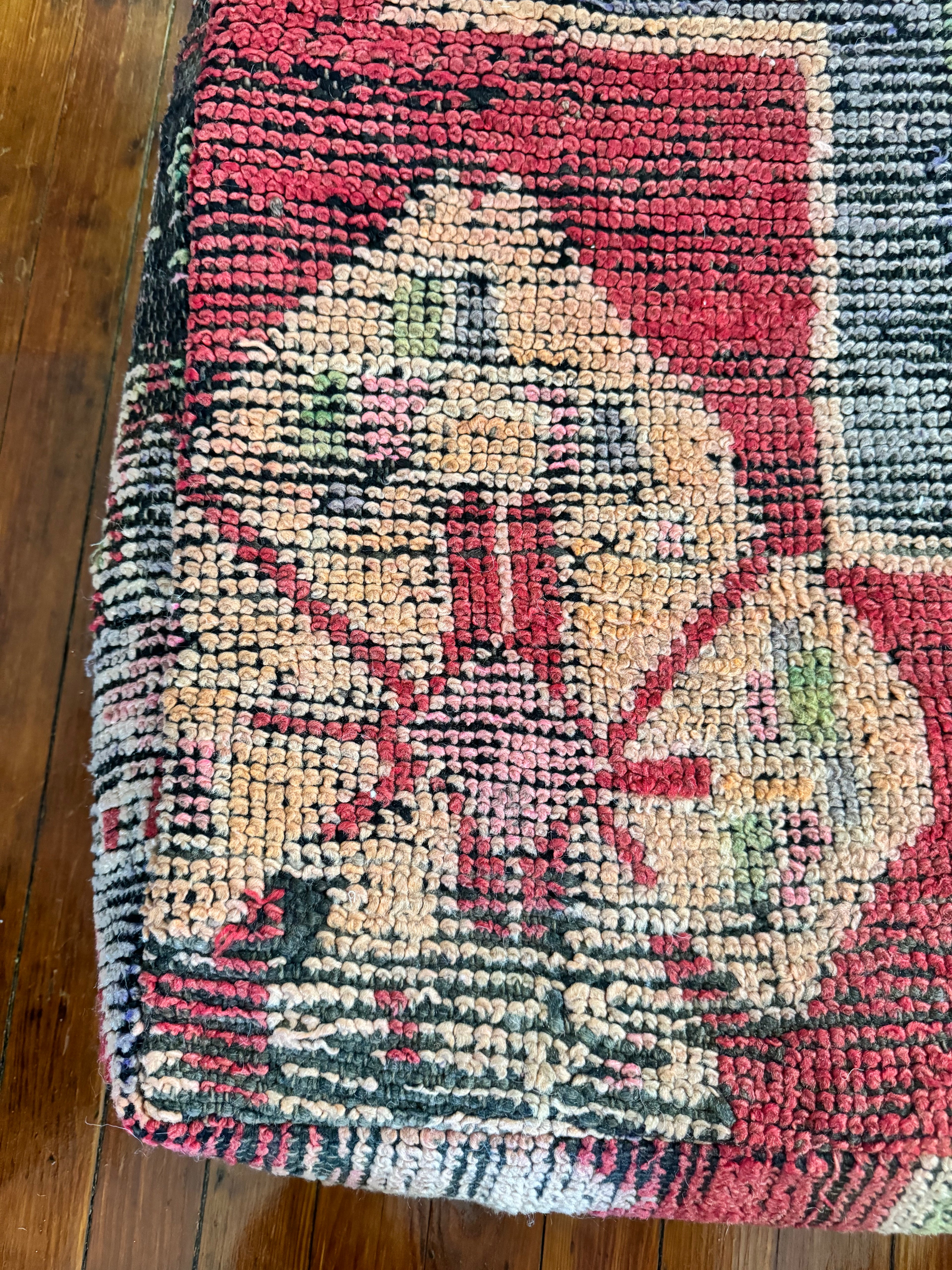 Aamir - Vintage Moroccan Floor Pouf Cover