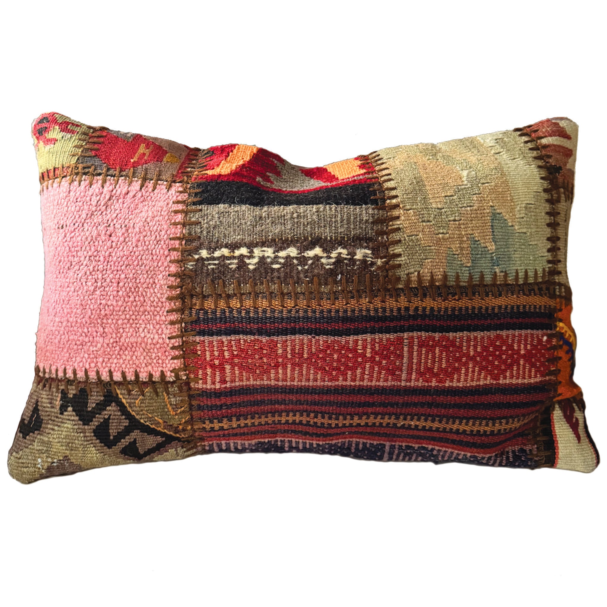 Kilim Lumbar Pillow Cover #1