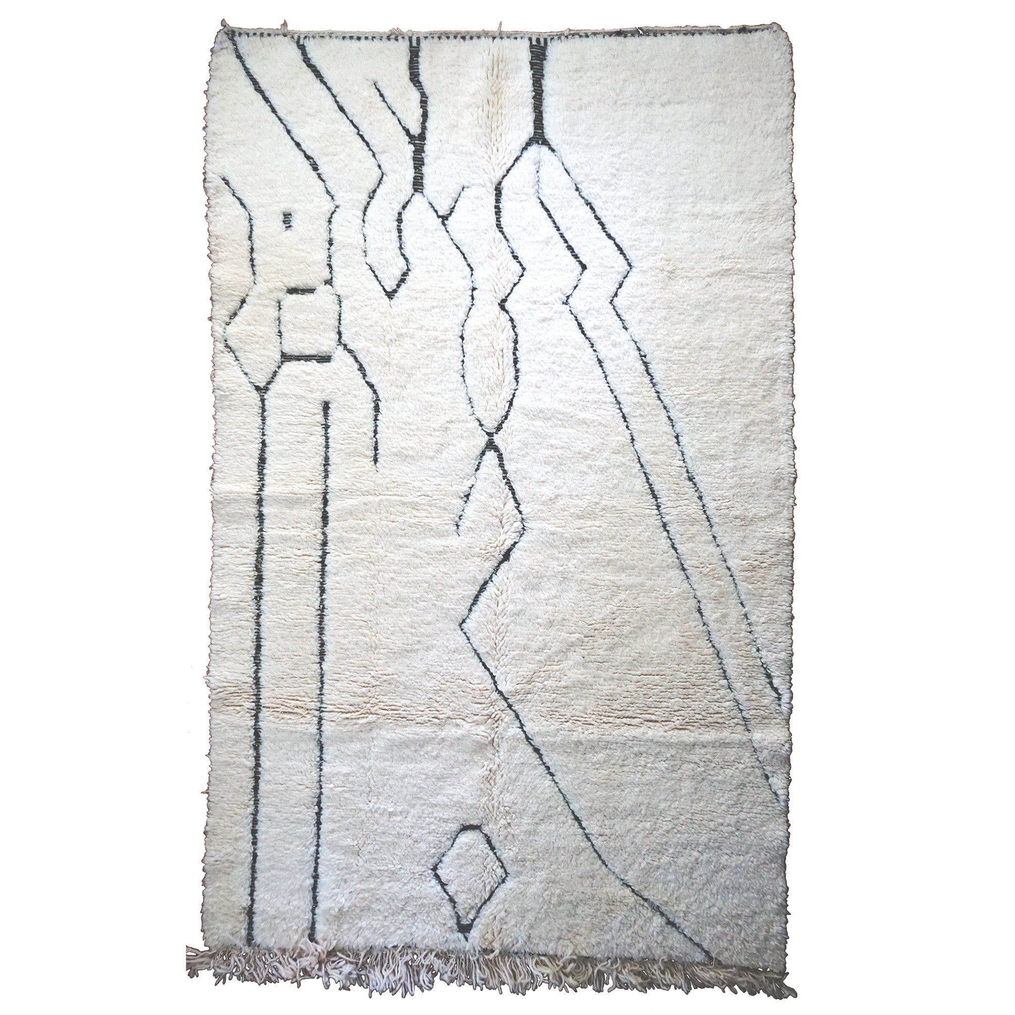 Zahra | 5 x 8 Beni Ourain Rug