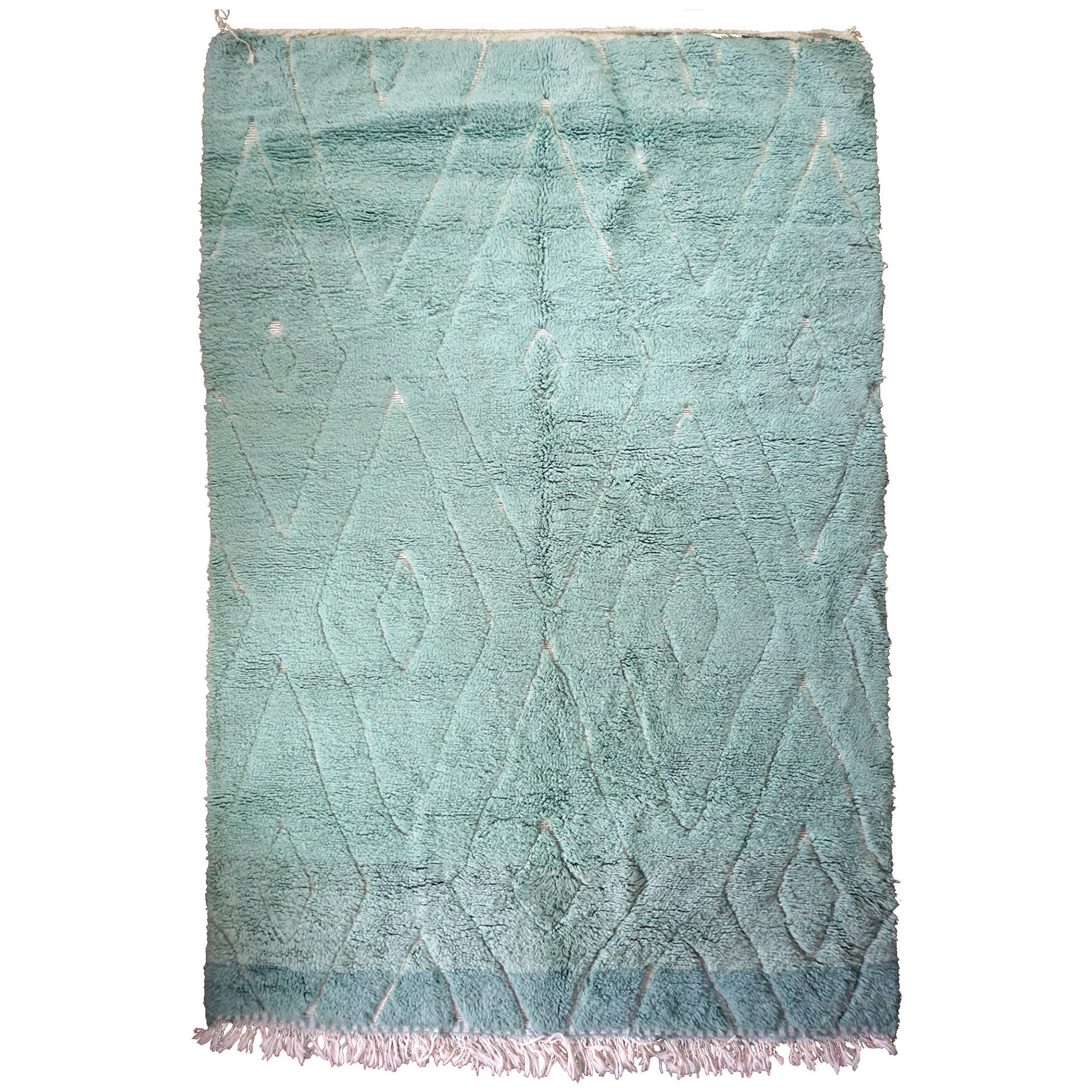 Bahia | 6'10" X 9'10" Vintage Beni Mrirt Rug