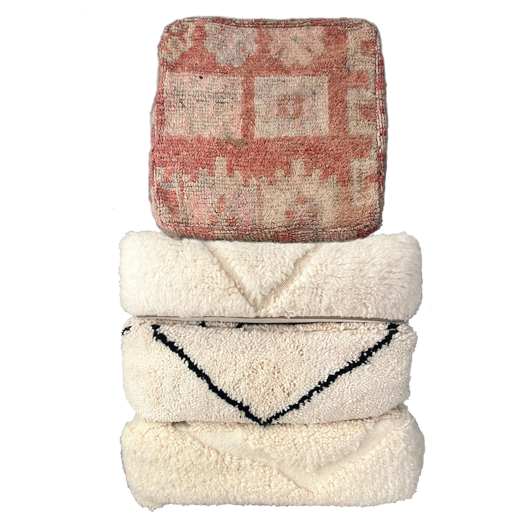 Dalil - Vintage Moroccan Pouf Cover