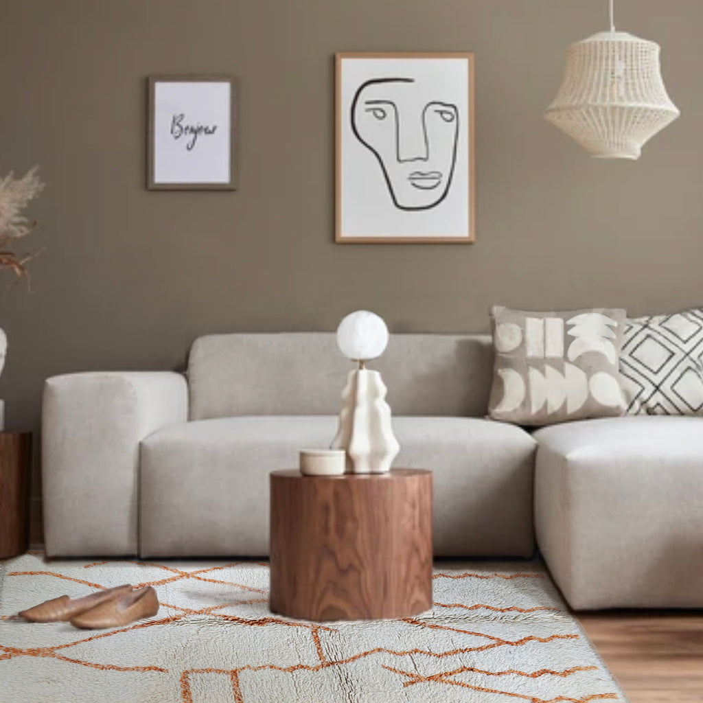 Mina | 5 x 8 Beni Ourain Rug