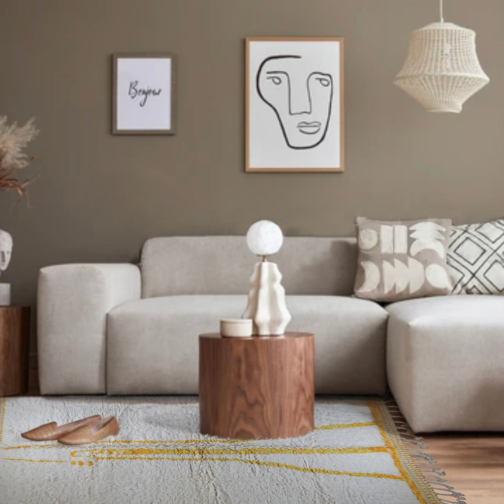 Omra | 5 x 8 Beni Ourain Rug