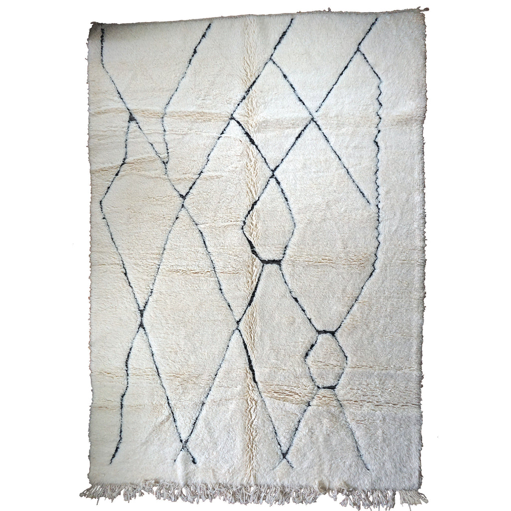 Rafika | 7 x 9 Beni Ourain Rug
