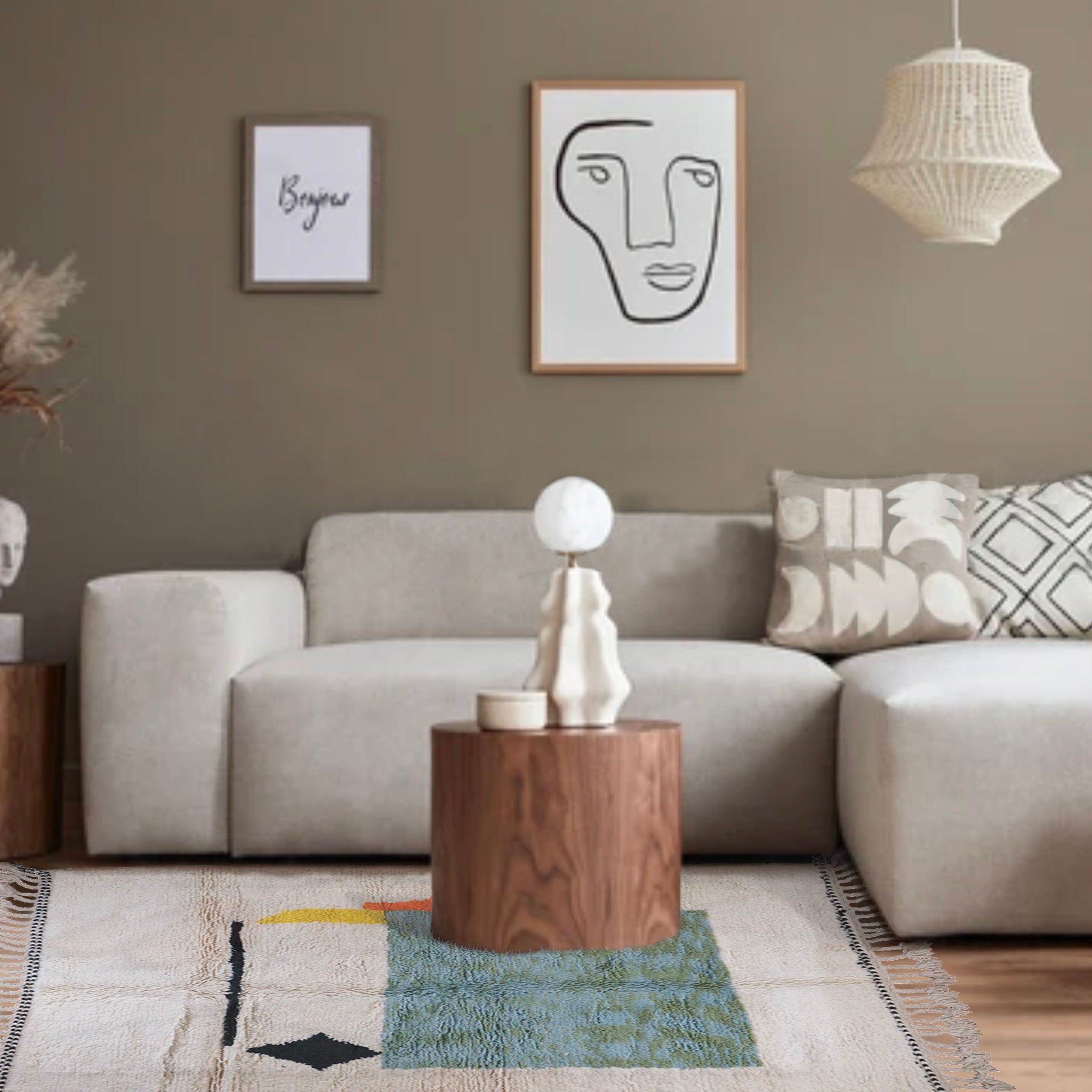 Saliha | 5 x 8 Beni Ourain Rug