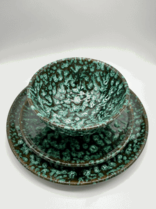 Speckled Ceramic Dishes}