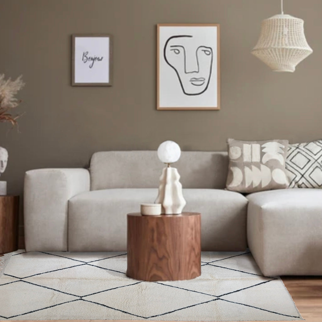 Yasmin | 5 x 8 Beni Ourain Rug