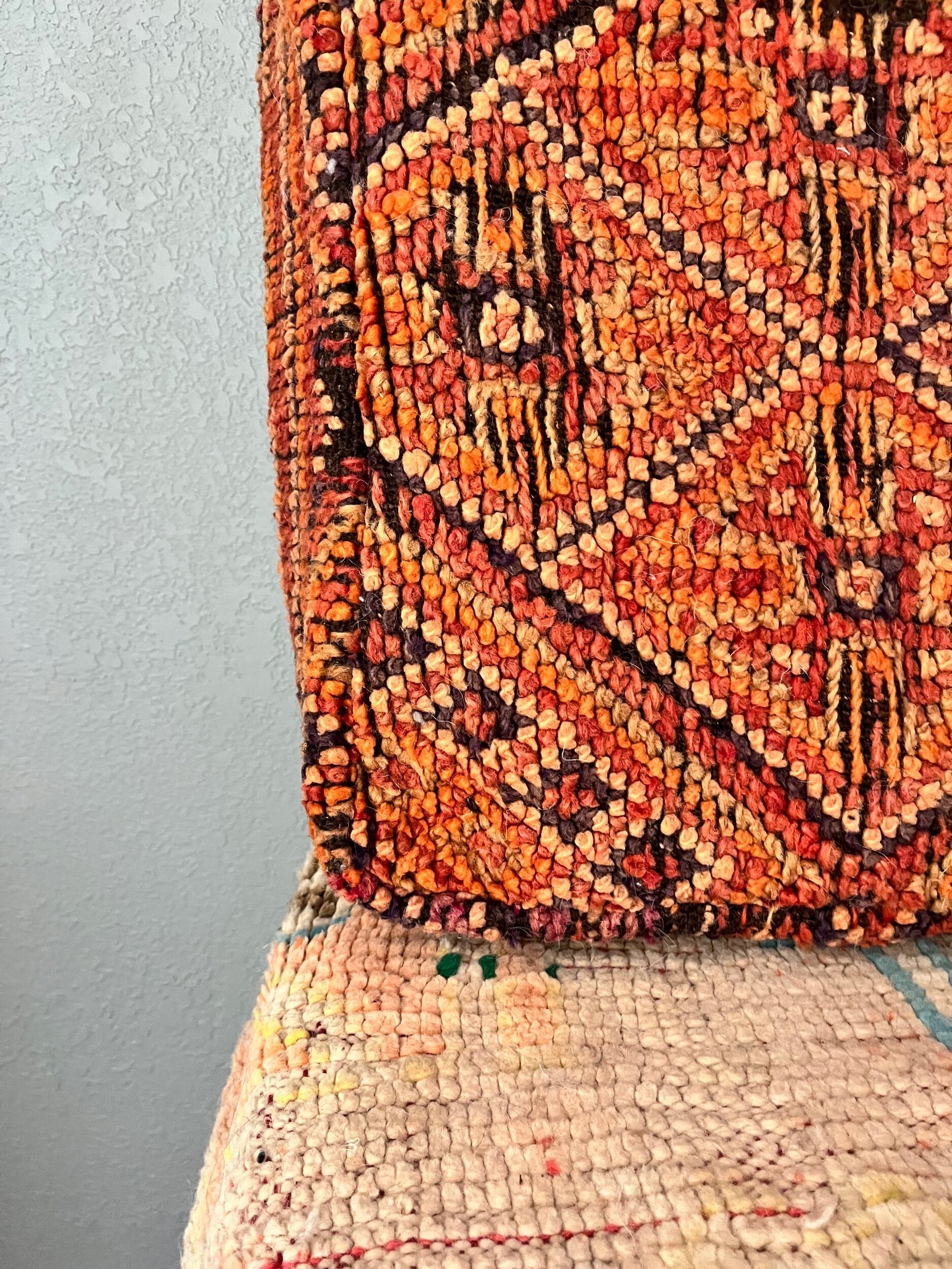 Ilyas - Vintage Pouf Cover}