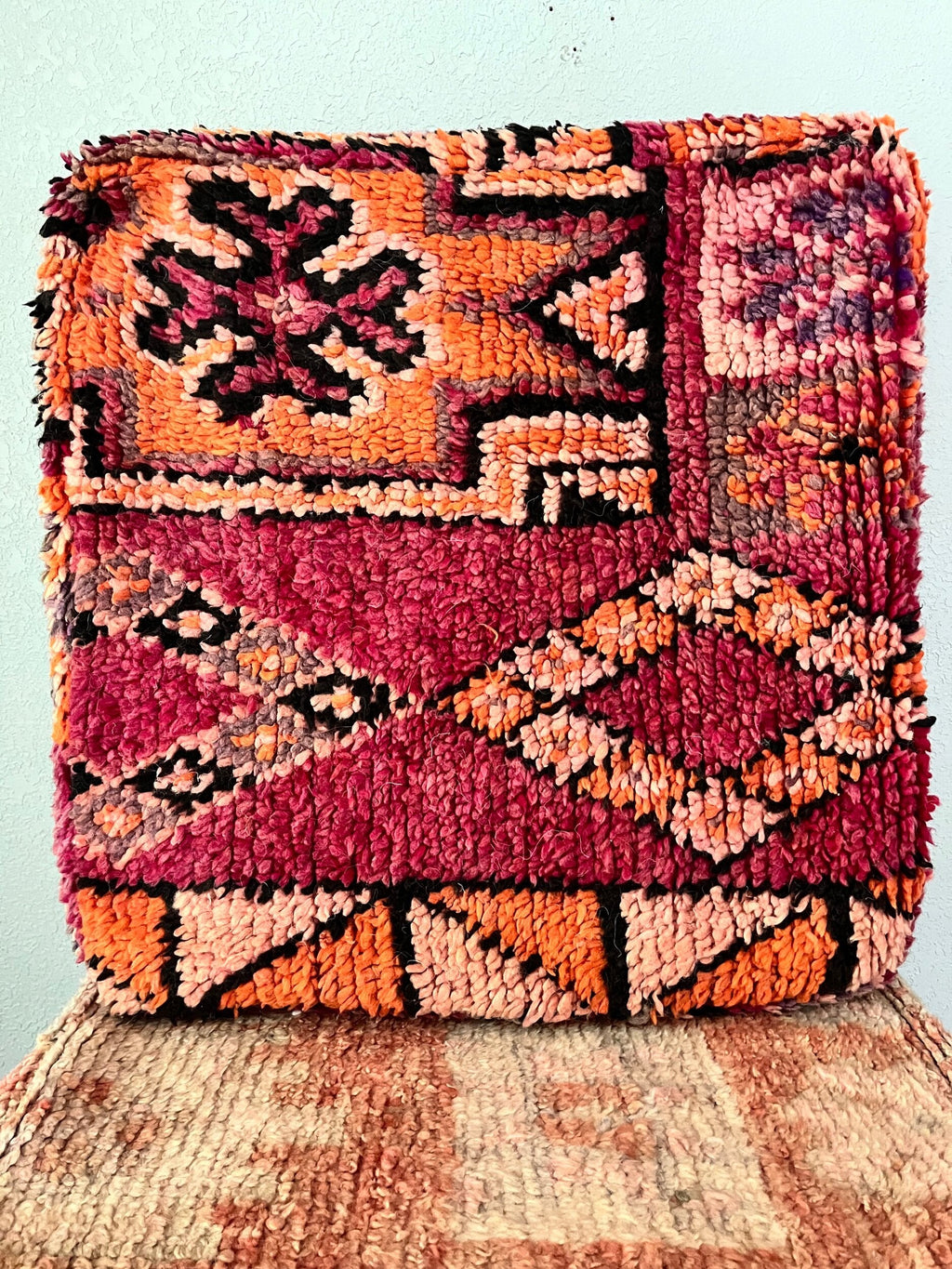 Faras - Vintage Pouf Cover}