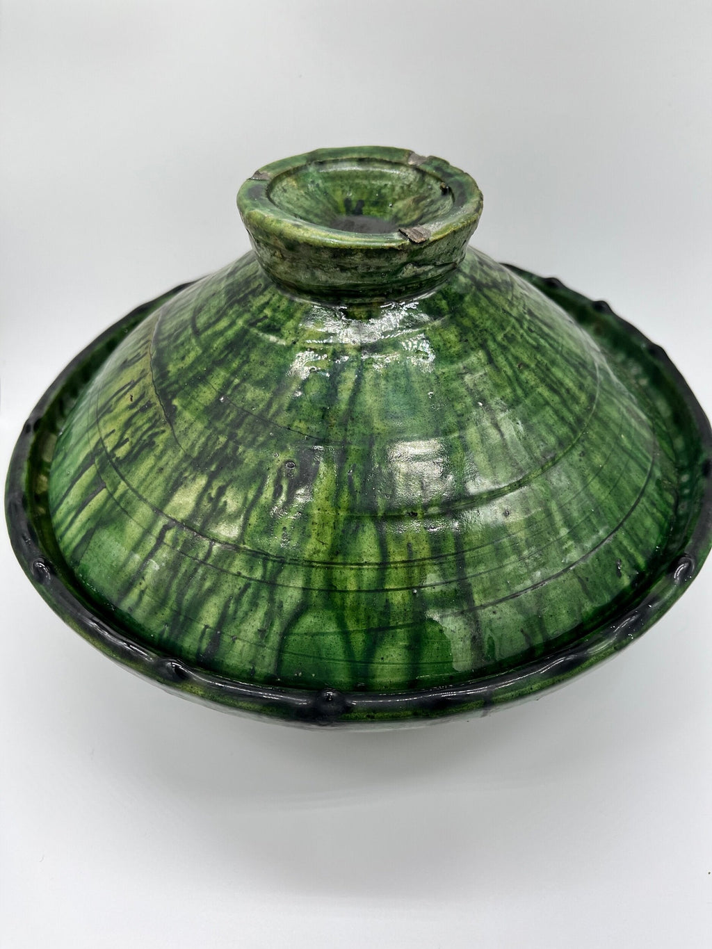 Green Tamegroute Service Tagine}