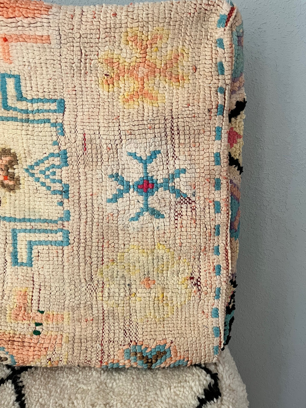 Halim - Vintage Pouf Cover}