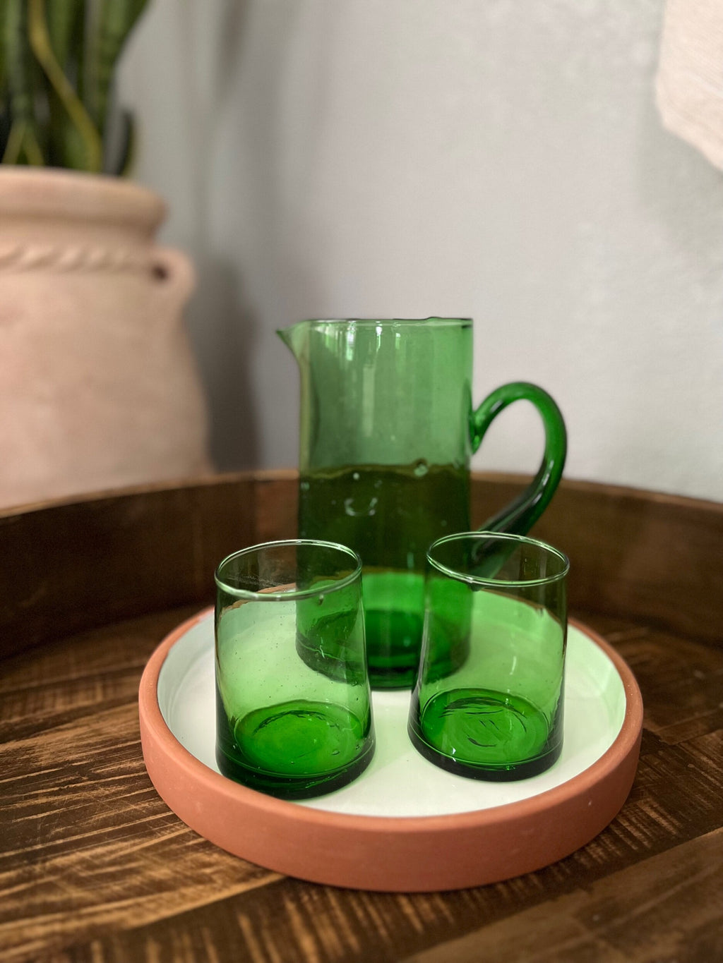 Beldi Glass Pitcher