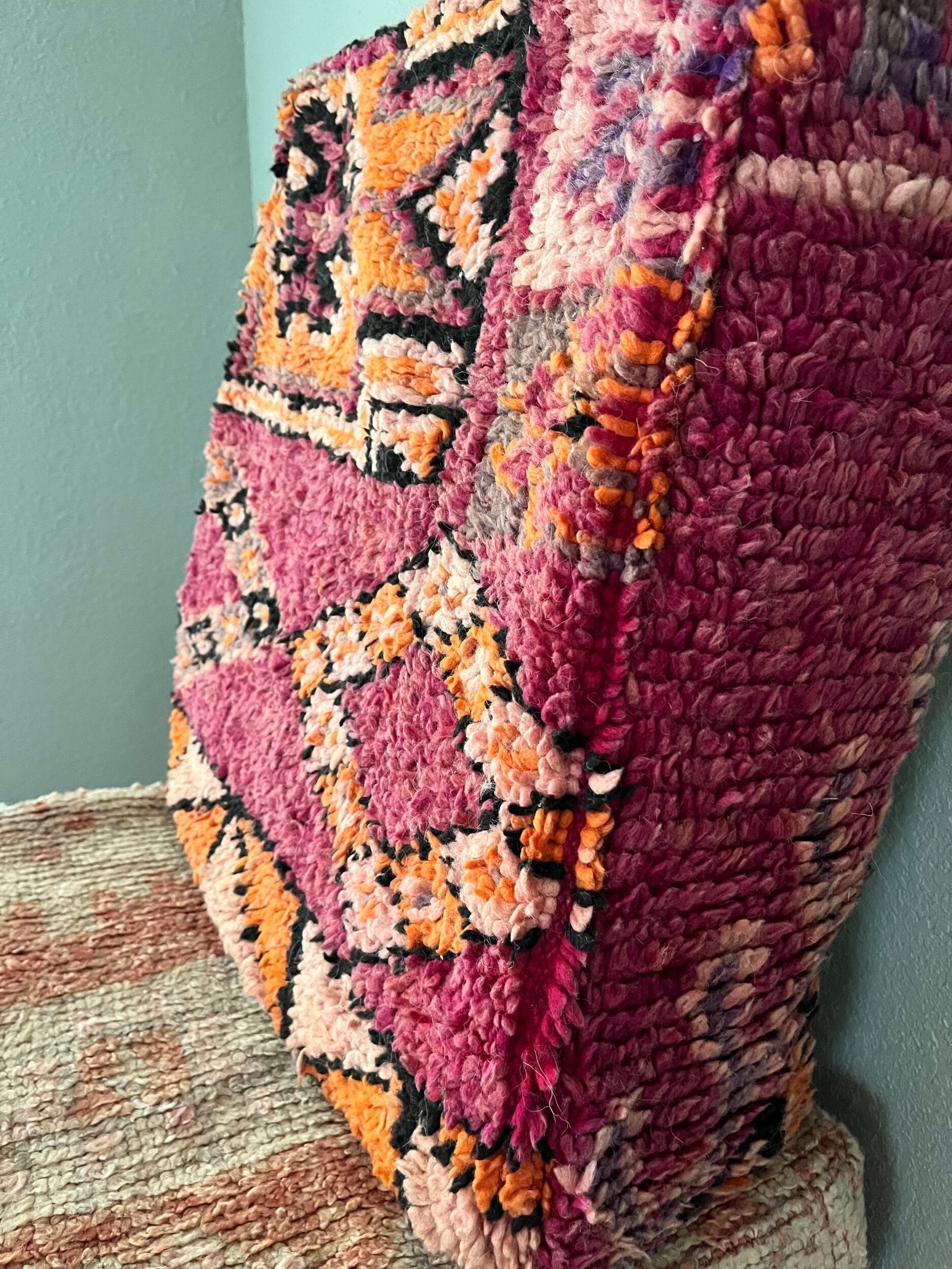 Faras - Vintage Pouf Cover}