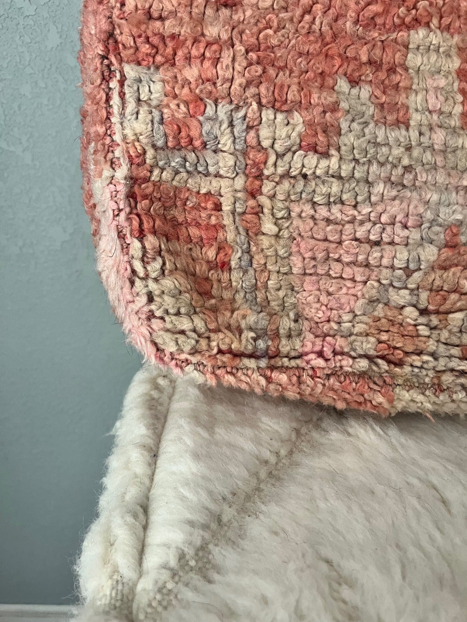 Dalil - Vintage Moroccan Pouf Cover}