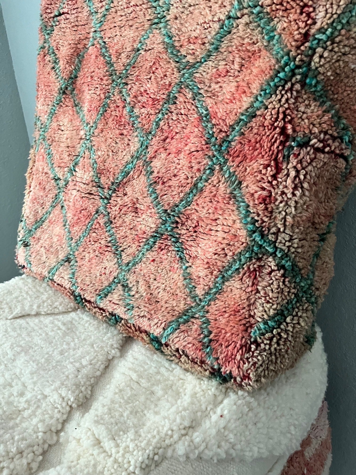 Bahi - Vintage Moroccan Floor Pouf Cover