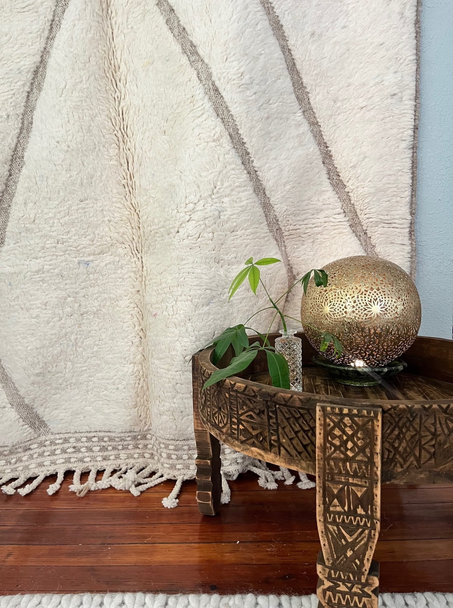 Dalila | 5 x 8 Beni Ourain Rug}