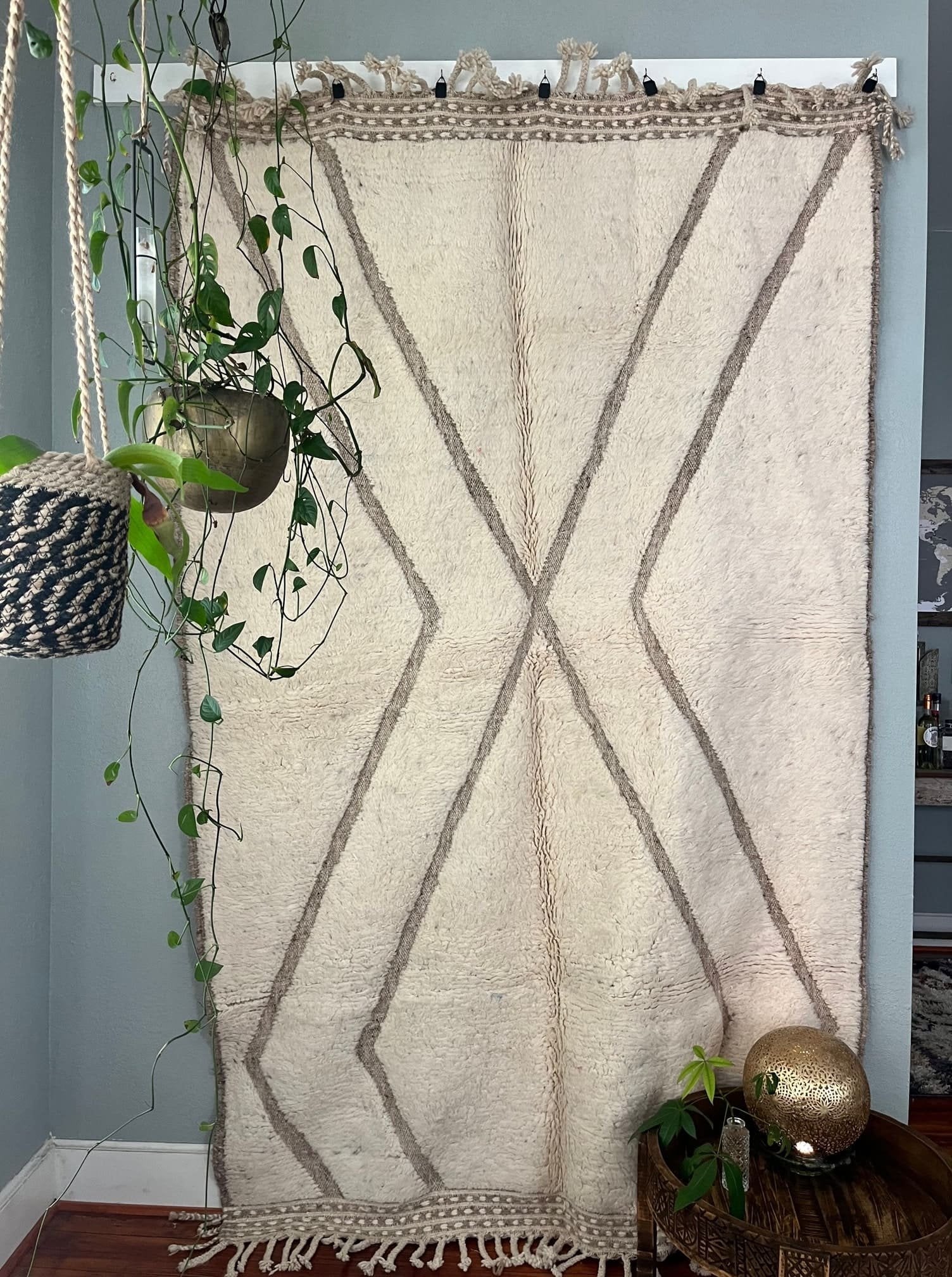 Dalila | 5 x 8 Beni Ourain Rug}