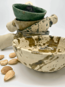 Assorted Tamegroute Ceramic Mezze Bowls